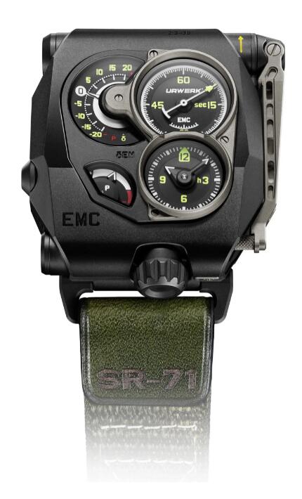 Review Replica Urwerk Watch EMC SR-71